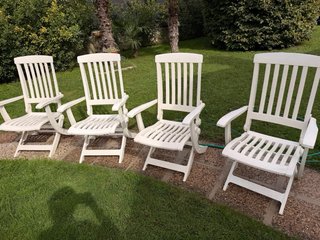 Set 4 sedie giardino Grossfillex