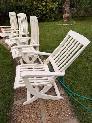 Set 4 sedie giardino Grossfillex