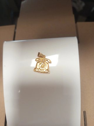 Colgante Oro 18k de Teléfono