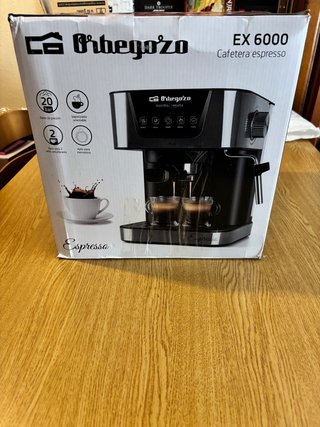 Cafetera Orbegozo EX 6000 Nueva