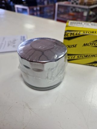 Filtro Aceite Harley Davidson Cromado