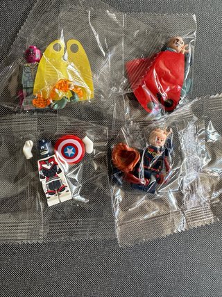 Pack Figuras Compatible Lego Superhéroes