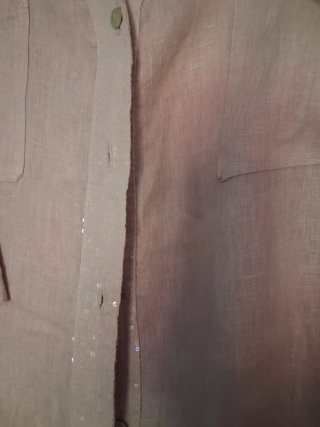 Camisa Lino Beige