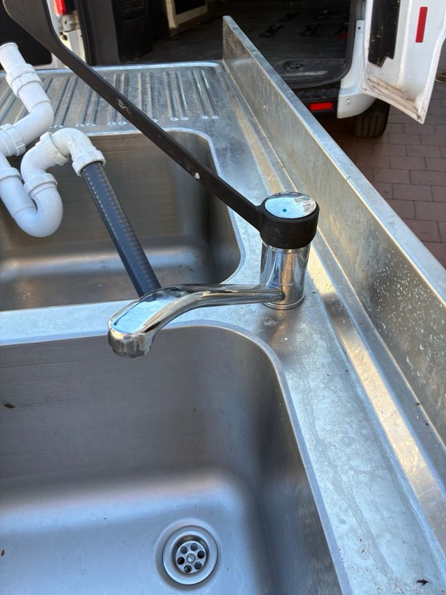 Fregadero industrial INOX 1600x700 plonge