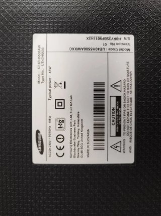 Smart TV Samsung 40 Negra