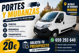 Portes y mudanzas
