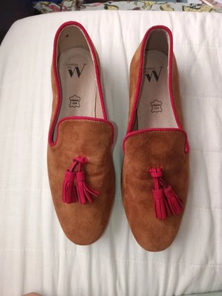 Mocasines Vanessa Wu Piel Talla 39