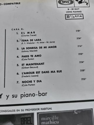 Vinilo Balada para un Piano - Clyde Borly