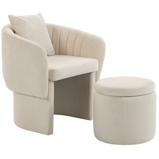 Sillón relax con reposapiés Sillón de salón con