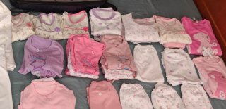Lote Ropa Bebé Niña Unicornios y Ositos