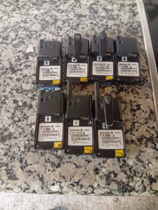 Lote 8 Teléfonos Sony Ericsson a 25euros por unida