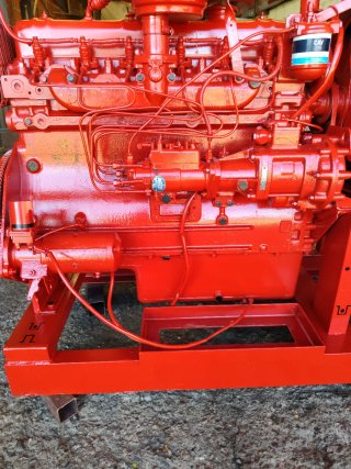 Motor Perkins Rojo