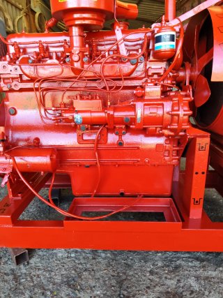 Motor Perkins Rojo