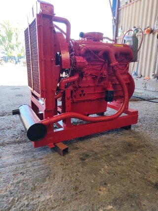 Motor Perkins Rojo