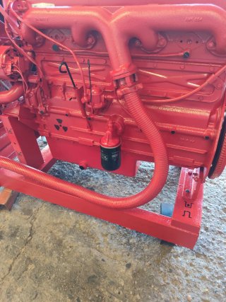 Motor Perkins Rojo