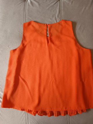 Blusa naranja URBAN tirantes