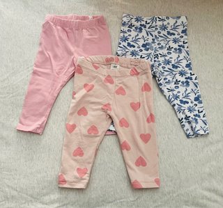 Lote 3 Pantalones Bebé 3-6 Meses