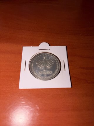 Moneda 10 Euro 2009 Expo Aeroespacial