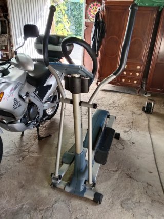 Bicicleta Elíptica Gris