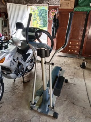 Bicicleta Elíptica Gris