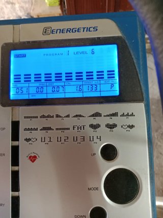 Bicicleta Elíptica Gris