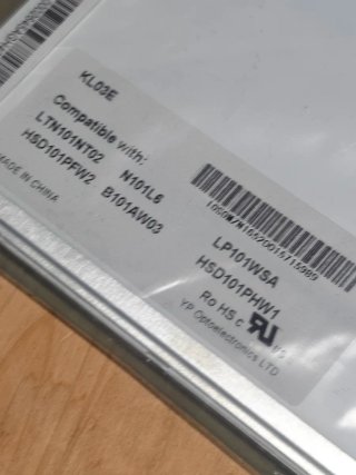 Pantalla portátil Optoelectronics LED 10.1 LTN101N