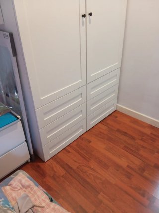 Armario 240x60x57 con 6 cajones