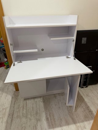Escritorio Plegable Blanco Vicco Alena