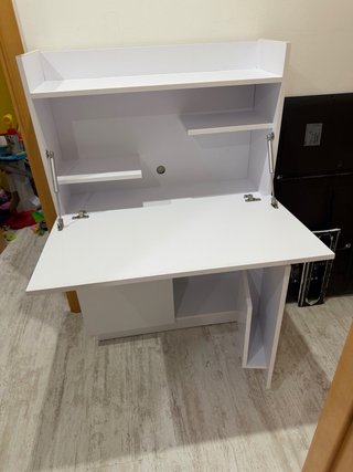 Escritorio Plegable Blanco Vicco Alena