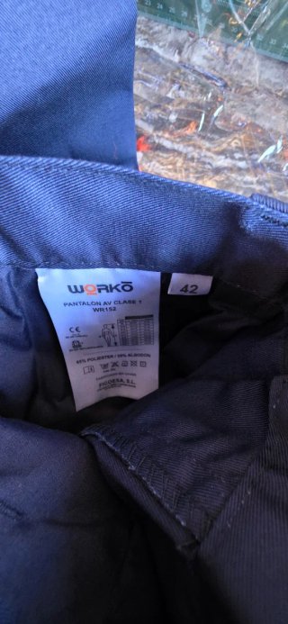 Pantalón WORKO combinado talla 42