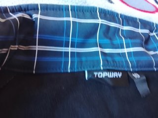 Chaqueta niño cuadros azul talla 10 años