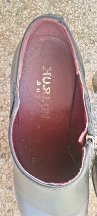 Botines tacón negros 37
