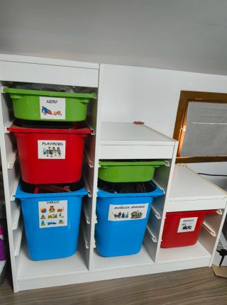 Scaffale di stoccaggio per bambini