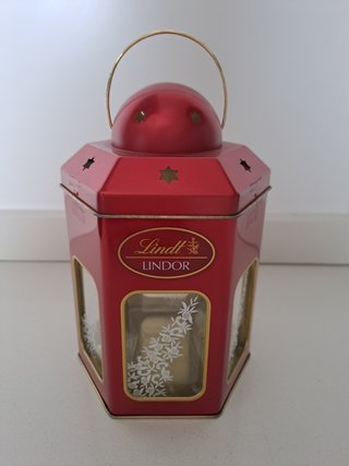 Lata Lindt Colección Vintage Farol