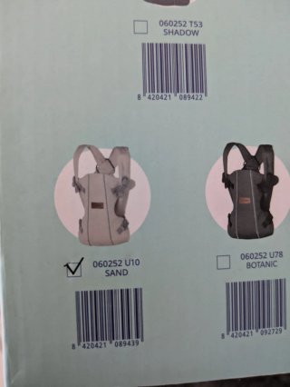 Mochila Portabebé Jané Dual 3 Posiciones