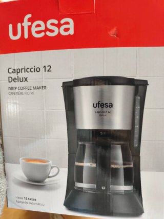 Cafetera Ufesa Capriccio 12 Delux