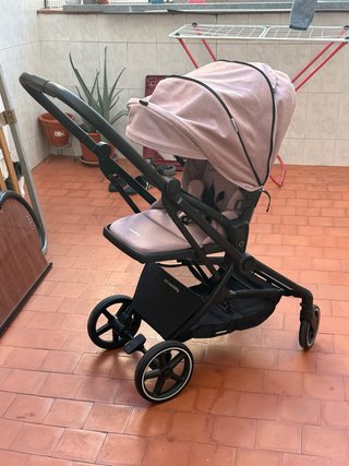 Silla de paseo color rosa