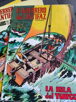 El guerrero del Antifaz, cómics años 70