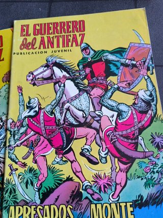 El guerrero del Antifaz, cómics años 70
