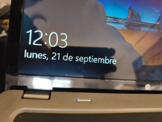 Portátil HP i5 Plata