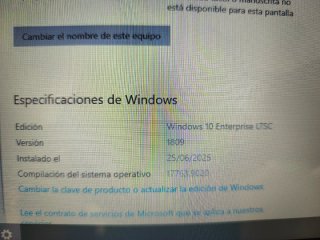 Portátil HP i5 Plata