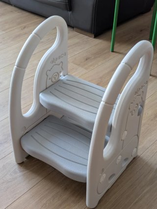 Escalera infantil 2 peldaños Alpaca