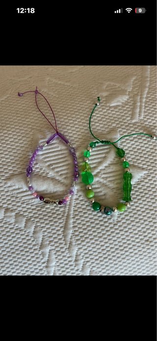 Pulseras hechas a mano