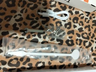 Limpiador Dental Eléctrico Blanco