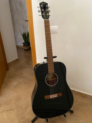 Guitarra Acústica Fender CD-60 con funda