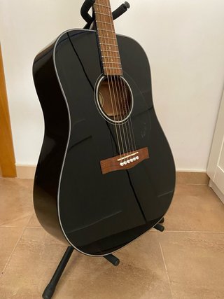 Guitarra Acústica Fender CD-60 con funda