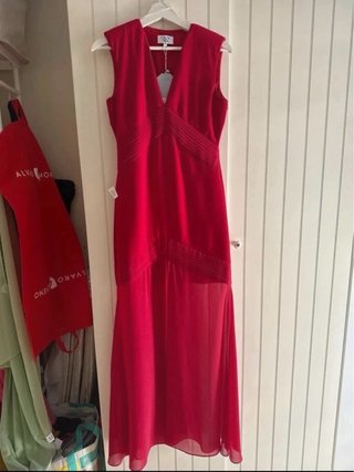 Vestido Lady Pipa rojo con etiqueta