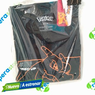 Camiseta Pokémon Charizard Fired Up XL