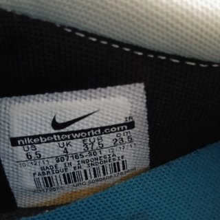 Zapatillas Nike Talla 37.5 Azul/Granate