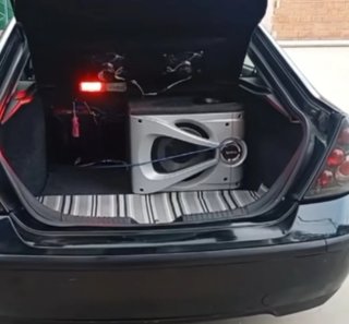 Subwoofer Infinity Plata y Negro